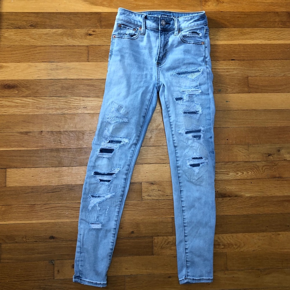 American eagle hi rise jeggings